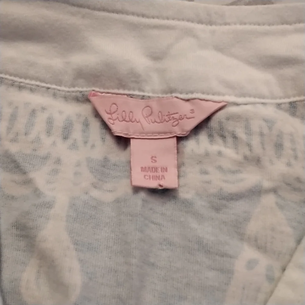 Lilly Pulitzer Dress/Cover-Up in Teal, White & Coral - S - Picture 7 of 8